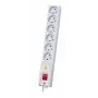 Maitinimo laidas Lestar LX610 1,5 m 6GN pilkas – lestar laidas su 6 įžeminimo mazgais