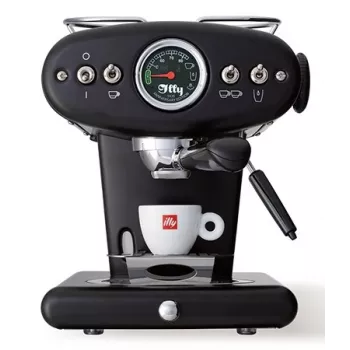 „illy X1 Anniversary“ kavos aparatas maltai kavai ir E.S.E. pagalvėlėms (juodas)