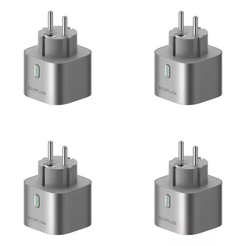 Išmanusis kištukas EcoFlow EFA-SMARTPLUG-EU-4P vidaus sidabrinis