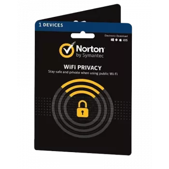 Norton WIFI Secure VPN Basic | 1 įrenginys | 1 metai | ES |