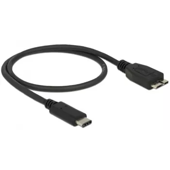 USB laidas DeLOCK 0,5 m USB3.1 C - MicroUSB3.1 B