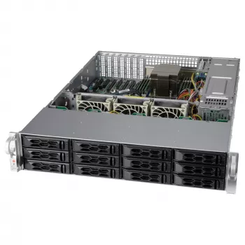 Serverio korpusas Supermicro CSE-LA26AC12-R920LP1 stovo 920 W juoda pilka