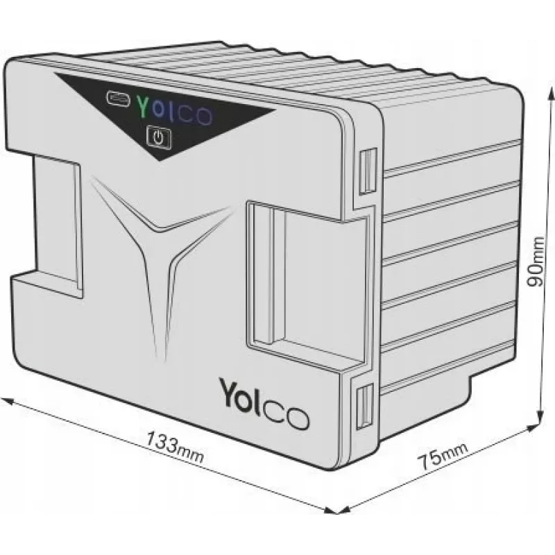 Yopower SC4G, SC4B modulinė baterija Yolco nešiojamiems šaldytuvams