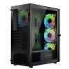 Logic ARAMIS ARGB MINIDI USB 3.0 korpusas, juodas
