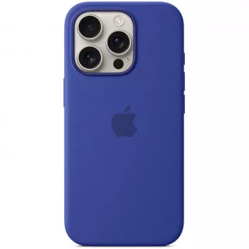 Silikoninis dėklas Apple iPhone 16 Pro MagSafe Ultramarine