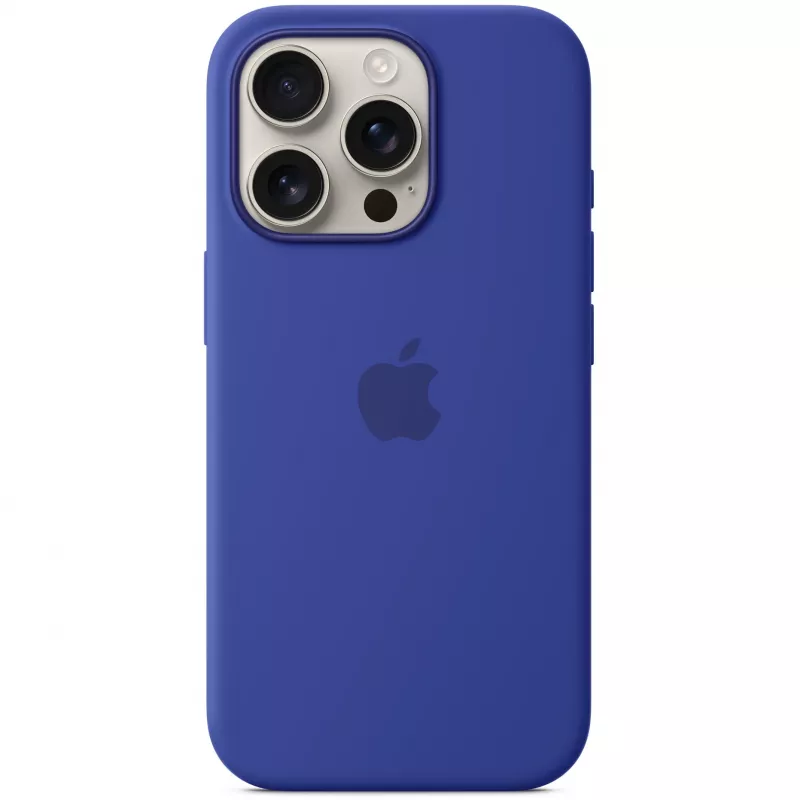 Silikoninis dėklas Apple iPhone 16 Pro MagSafe Ultramarine