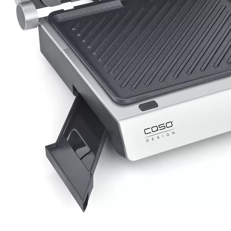 Caso dvipusis kontaktinis grilis | SteakChef | Kontaktinis grilis | 2000 W | Nerūdijantis plienas