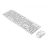 Logitech MK295 Silent - klaviatūros ir pelės rinkinys - belaidis - 2,4 GHz - itališka - balkšva