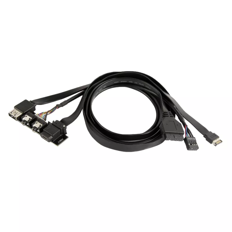 Atnaujinimo rinkinys SidabrinėSTONE SST-G11313530-RT — priekinio skydelio USB Type-C (USB 3.1 Gen 2)