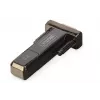 DIGITUS USB 2.0 į serijinį keitiklį DSUB 9M su USB A kabeliu 80cm FTDI mikroschema USB 2.0 į RS232 (FT232RL)