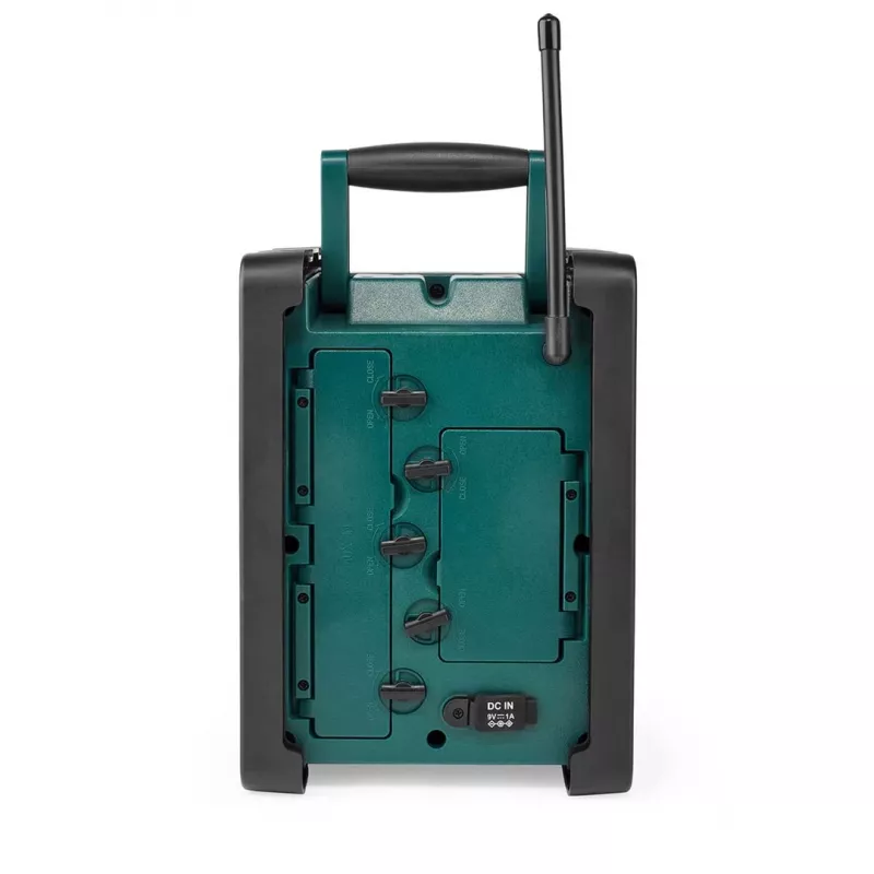 Radijo Nedis RDDB3100GN 15W Bluetooth IP65 juoda/žalia