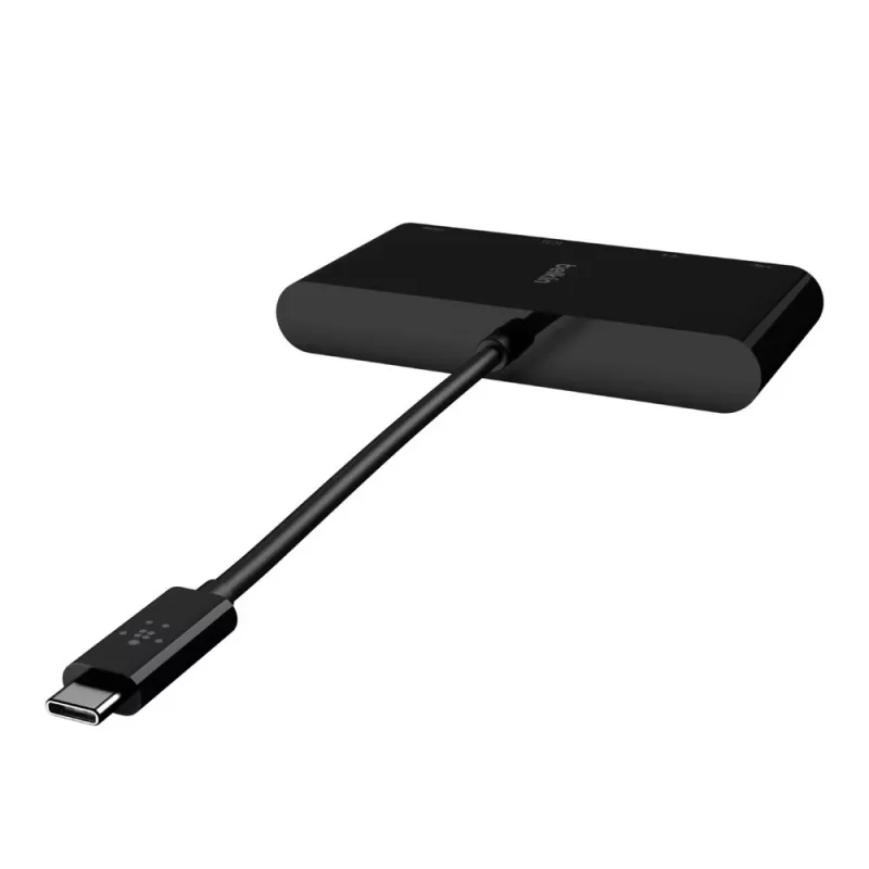 Belkin AVC005BTBK sąsajos šakotuvas USB 3.2 Gen 1 (3.1 Gen 1) Type-C juodas