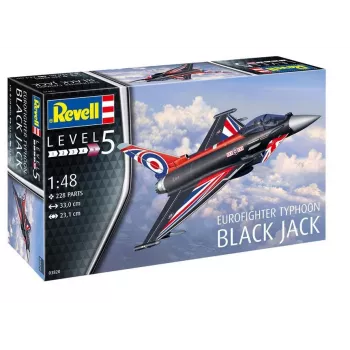 Plastikinis modelis REVELL Eurofighter Juoda Jack 1/48