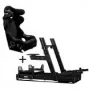 Next Level Racing GTElite aliumininis simuliatoriaus kokpitas - vairo plokštės versija + O-Rouge C2 Cold Fusion simracing sėdynė