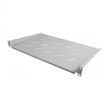 Stelažo priedas ALLNET ALL-S0002006 — 1U pilka lentyna, 483 × 300 × 44 mm