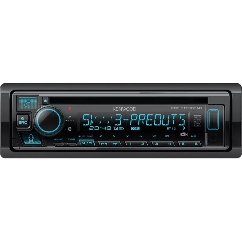 Automobilinis radijas KDC-BT960DAB