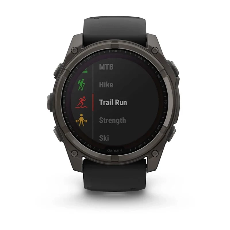 Garmin fenix 8 3,56 cm (1,4) 51 mm Skaitmeninis 280 x 280 pikselių Liečiamas ekranas Titanas Wi-Fi GPS (palydovas)