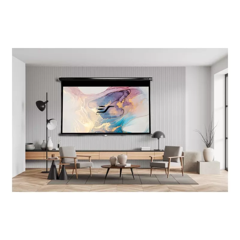 Elite Screens | Manual Series | M92UWH | Įstrižainė 92 coliai | 16:9 | Matomas plotis (W) 204 cm | Juoda
