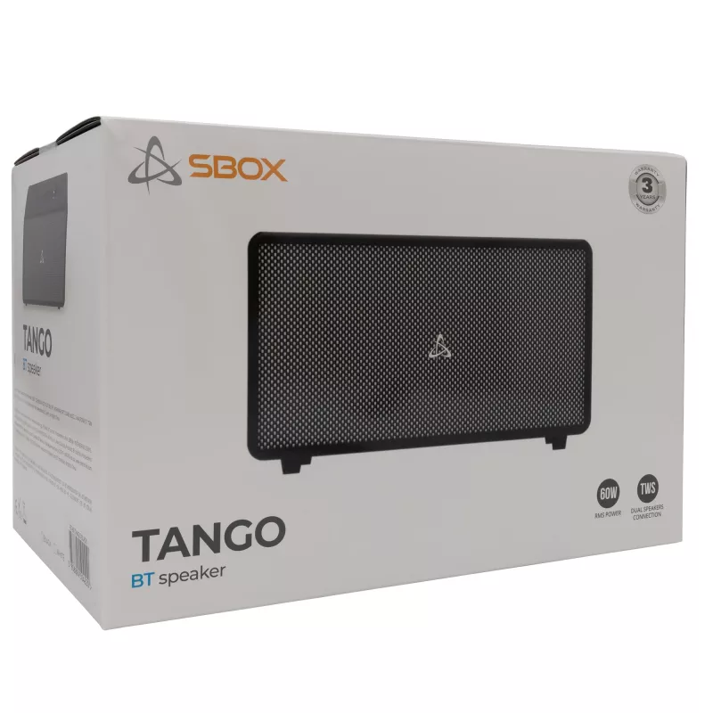 Nešiojamas garsiakalbis Sbox BT-60 Tango juodas
