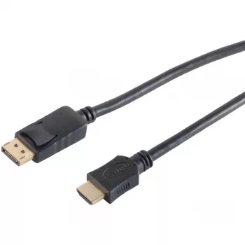 DisplayPort į HDMI kabelis, No name, 3 m, juodas
