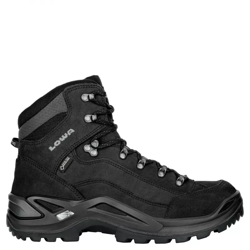 Batai renegade gtx mid-tamsiai juoda-uk 9 (43,5) LOWA