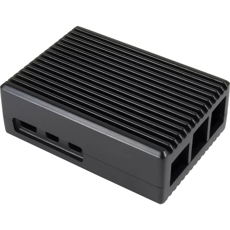 INTER-TECH korpusas Raspberry Pi 5 — ODS-739 kompaktiško dizaino