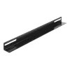 Tvirtinimo laikiklis DeLOCK 19 colių 450x40mm 2 vnt. Juodas Metalas