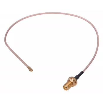Koaksialinis kabelis Extralink U.FL į RP-SMA, 25 cm, mažų nuostolių