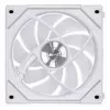 Kompiuterio korpuso ventiliatorius Lian Li Uni Fan 12RSLIN3W 120 mm Baltas, 12 V, 0,2–2100 RPM, 2,66 mmH2O, FDB