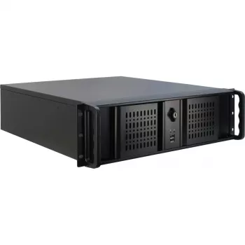 Inter-Tech 3U-3098-S Rack Juoda