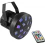 LED efektų šviestuvas EUROLITE Mini Z-20 USB — 7 spalvų, kompaktiškas USB maitinamas scenos šviestuvas