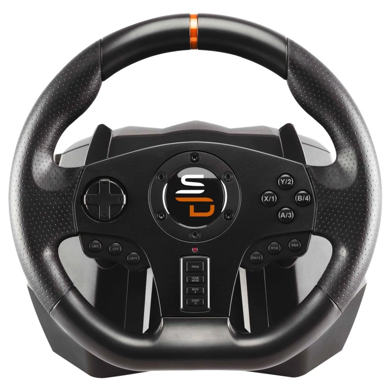 Subsonic SA5595-PC žaidimų valdiklis juodas USB vairaratis + pedalai