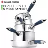 Indų rinkinys Russell Hobbs RH01179EU, 5 vnt., mėlynas