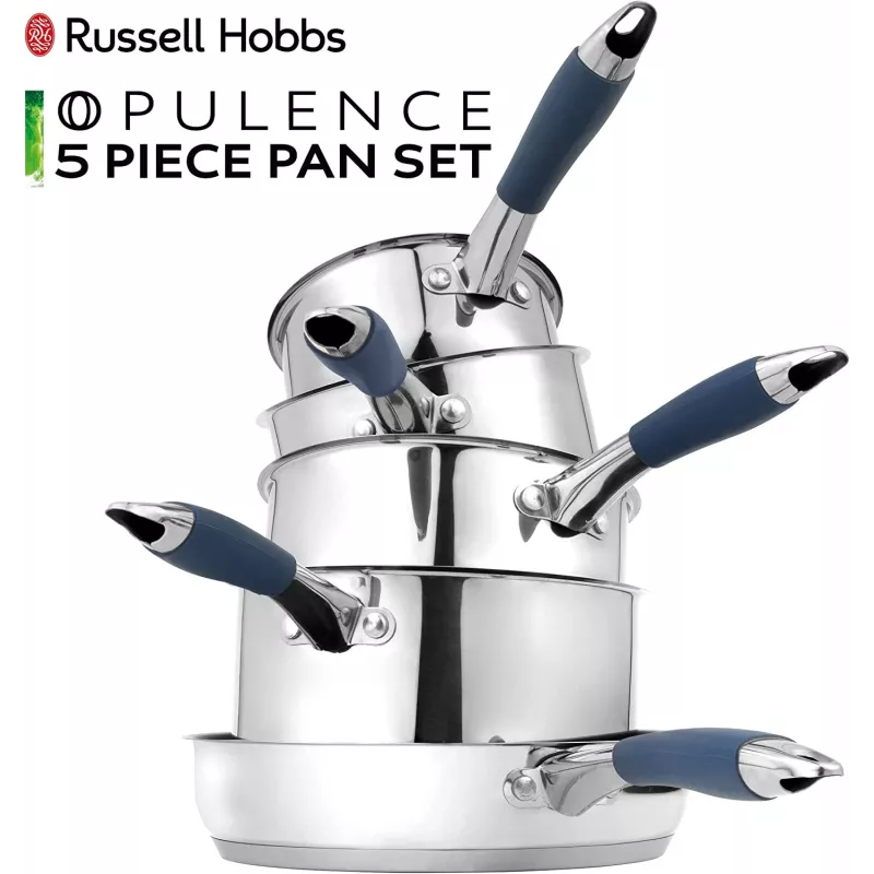 Indų rinkinys Russell Hobbs RH01179EU, 5 vnt., mėlynas