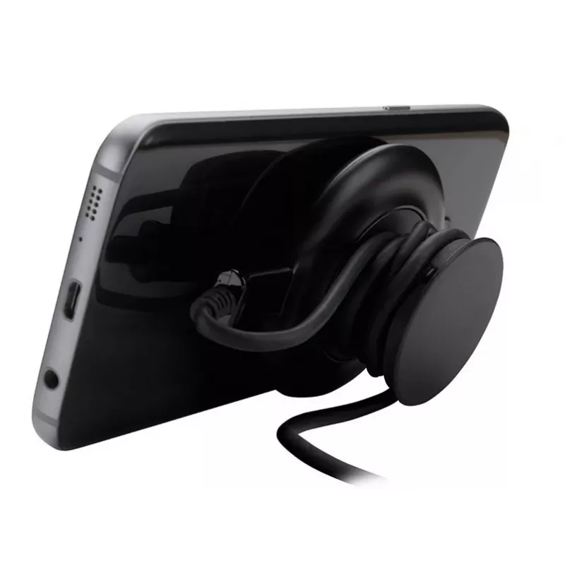 Įkroviklis Tracer WIRELESS MOBILITY išmaniajam telefonui išmaniajam laikrodžiui juodas