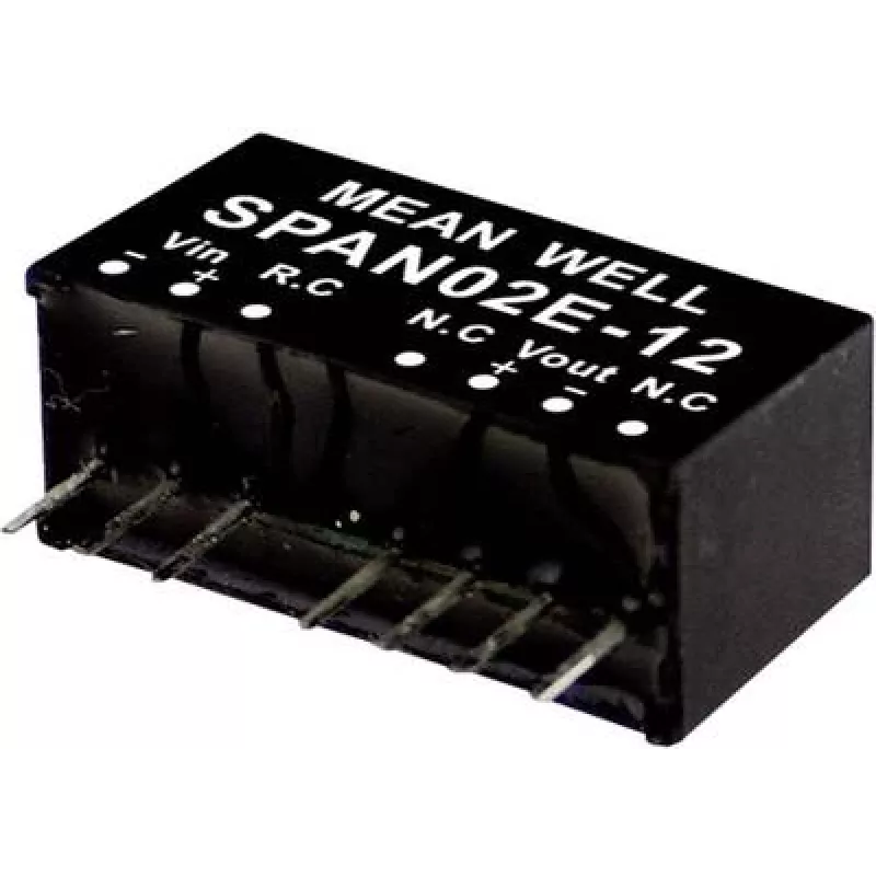 Maitinimo adapteris / keitiklis MEAN WELL SPAN02A-03, 2 W išėjimo galia, 0,5 A išėjimo srovė, RoHS