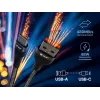 Tracer 47486 USB A - Lightning M/M 1m kabelis raudonas