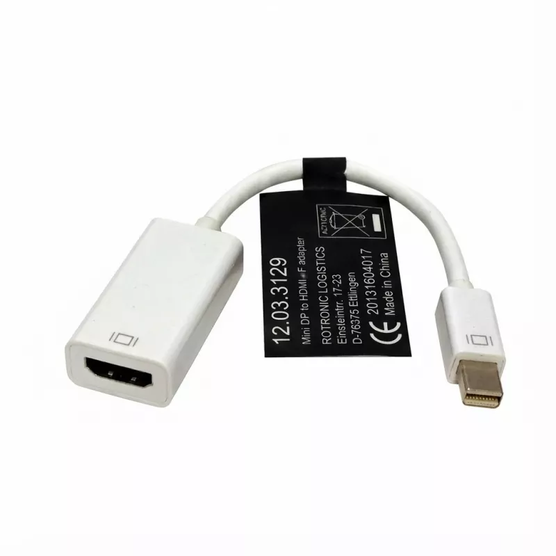 ROLINE Mini DisplayPort-HDMI adapteris, Mini DP ST - HDMI BU (12.03.3129)