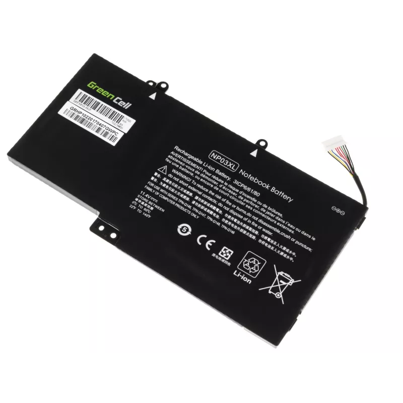 Green Cell do HP Envy x360 15-U Pavilion x360 13-A 13-B 11.4V 3700mAh