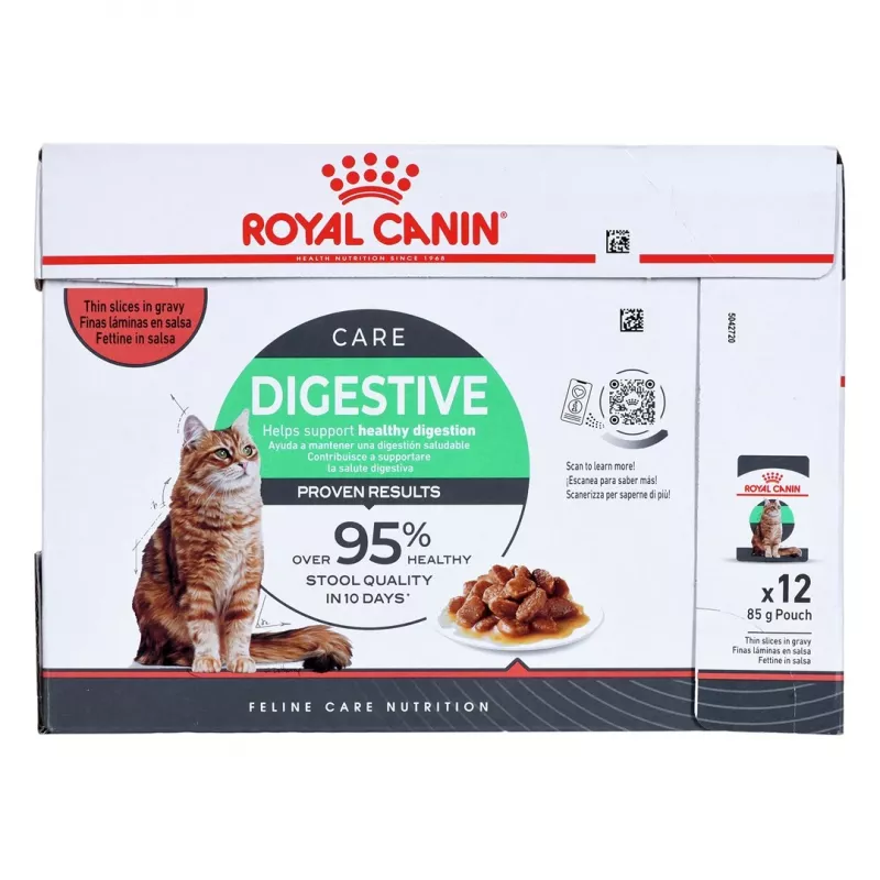 Royal Canin Digest Sensitive Care - šlapias kačių maistas - 12x85 g