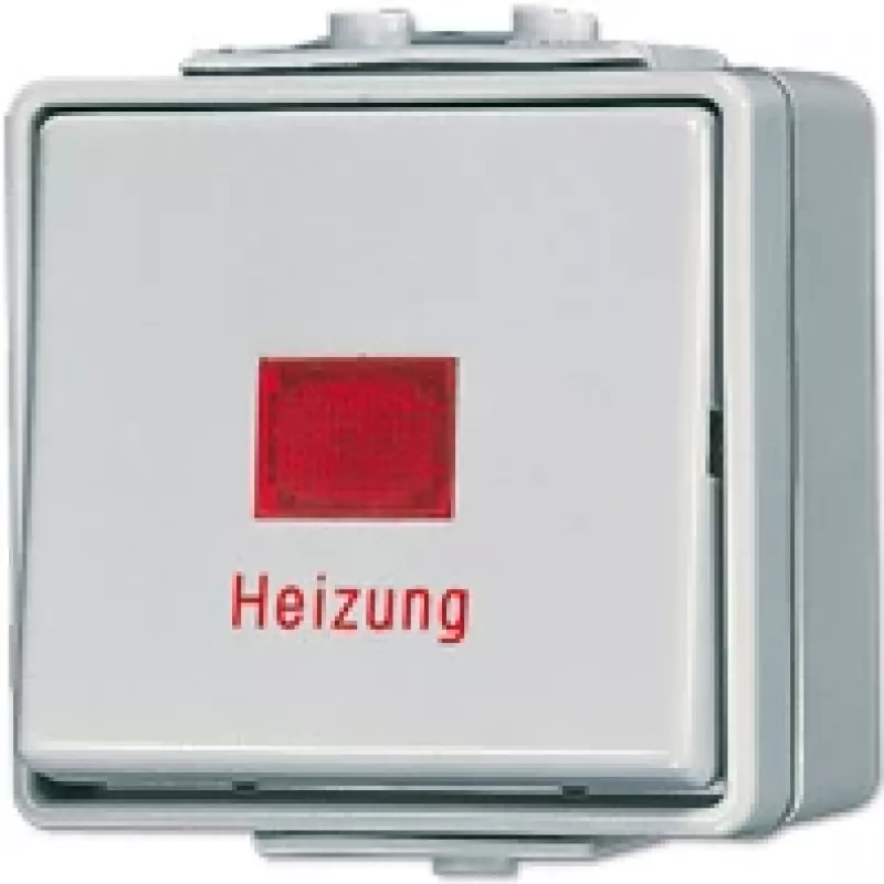 Jung 606 HW elektros jungiklis 1P baltas (606HW)