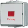 Jung 606 HW elektros jungiklis 1P baltas (606HW)
