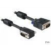 SVGA laidas DeLOCK 83173 2m VGA D-Sub juodas