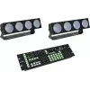 LED šviestuvų rinkinys EUROLITE CBB-4 DMX valdiklis RGB, valdiklis RGB LED šviestuvams