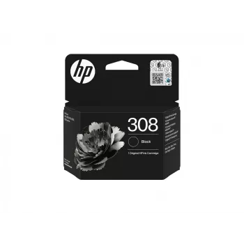HP 308 Originali juoda rašalo kasetė
