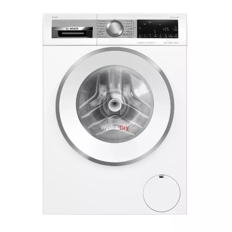 Bosch WNG254A9BY skalbimo-džiovinimo mašina 10,5 kg / 6 kg 1400 aps./min balta