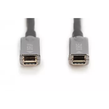 DIGITUS USB-C AOC AV jungiamasis laidas 10m 4