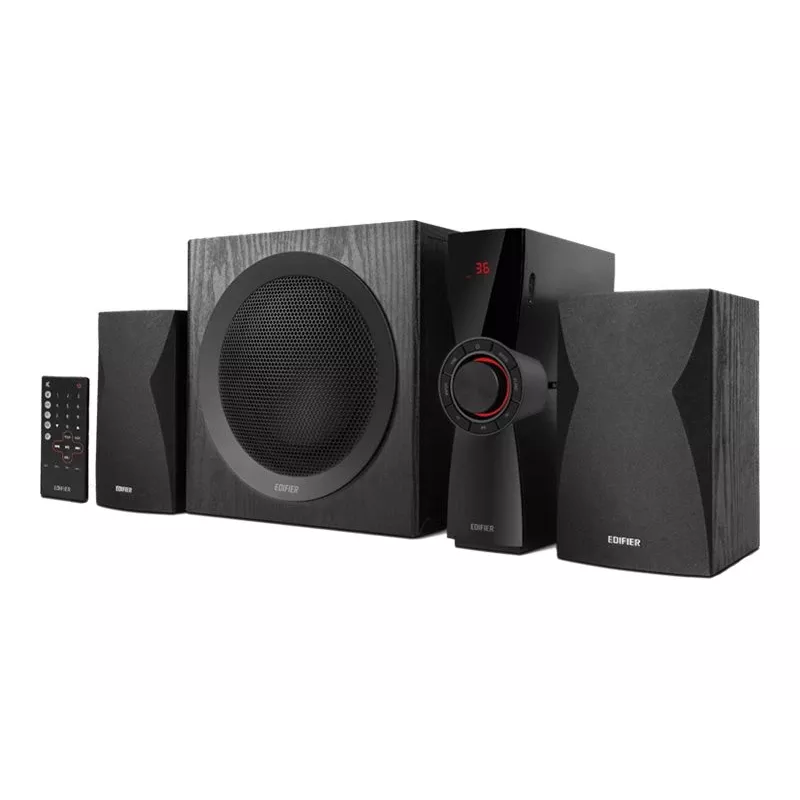 Edifier 2.1 PC garsiakalbių sistema | CX7 | Bluetooth | Juoda