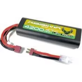 Absima modeliavimo akumuliatorių paketas LiPo 7,4 V 4500 mAh 25 C Hardcase T-Plug (4130015)