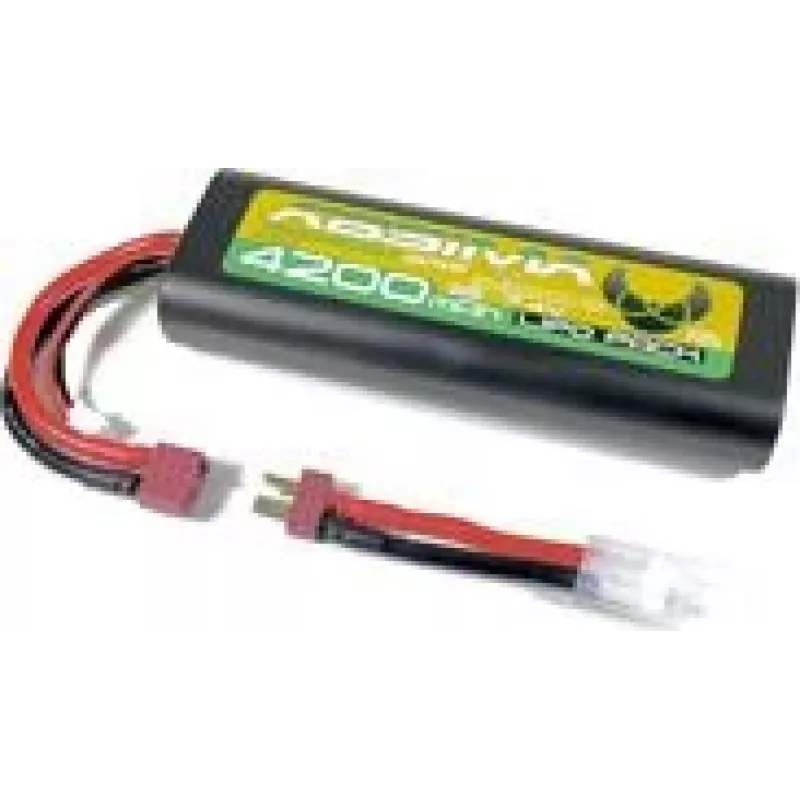 Absima modeliavimo akumuliatorių paketas LiPo 7,4 V 4500 mAh 25 C Hardcase T-Plug (4130015)